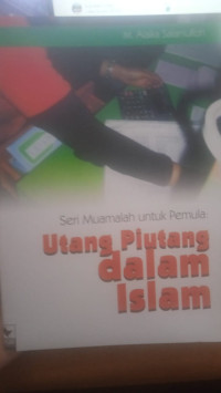 Image of UTANG PIUTANG DALAM ISLAM